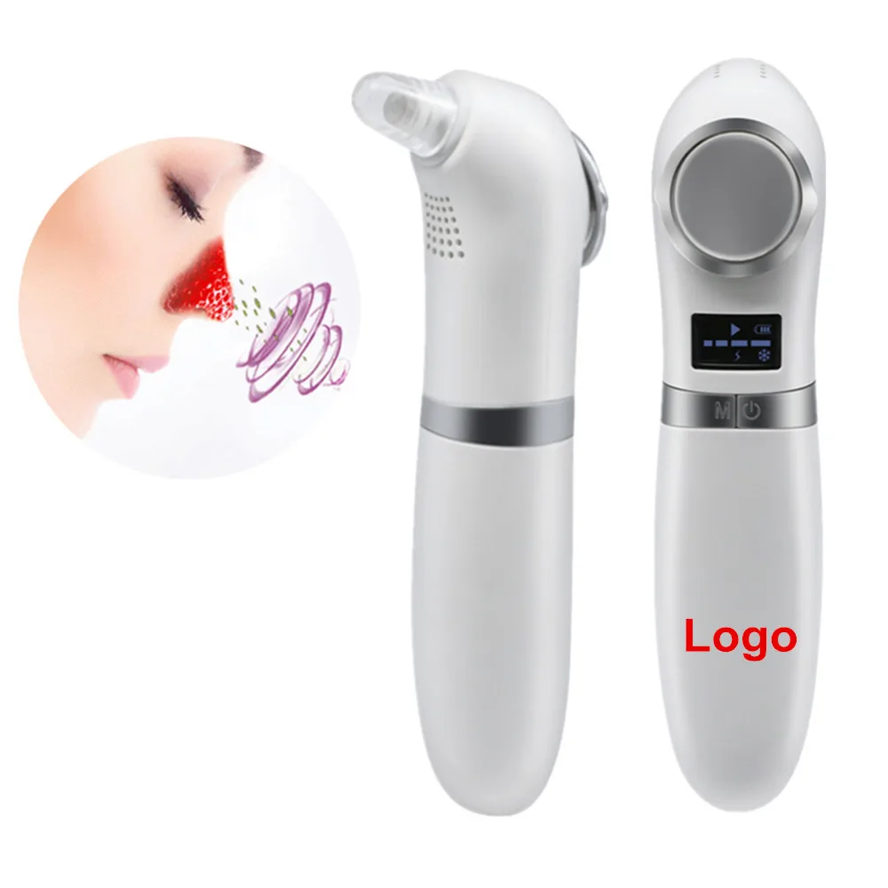 

2020 Best Selling Product Home Use CE RoHS Certification Facial Pore Cleaner Electric Blackhead Remover, White