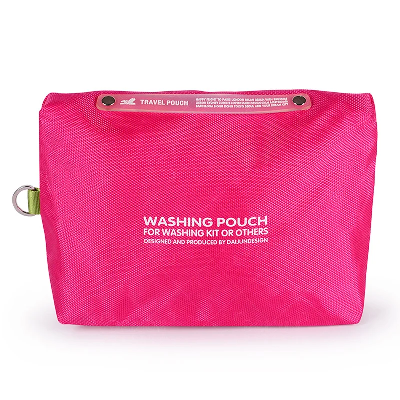 

Factory travel toiletries wash bag makeup case bag cosmetic storage bag, Purple