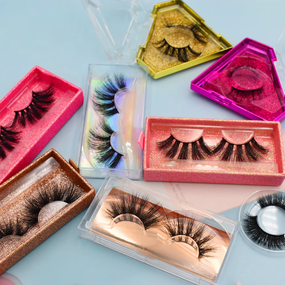 

make your own eyelash clear magnetic box package paper money lash box, Cusotmer's request