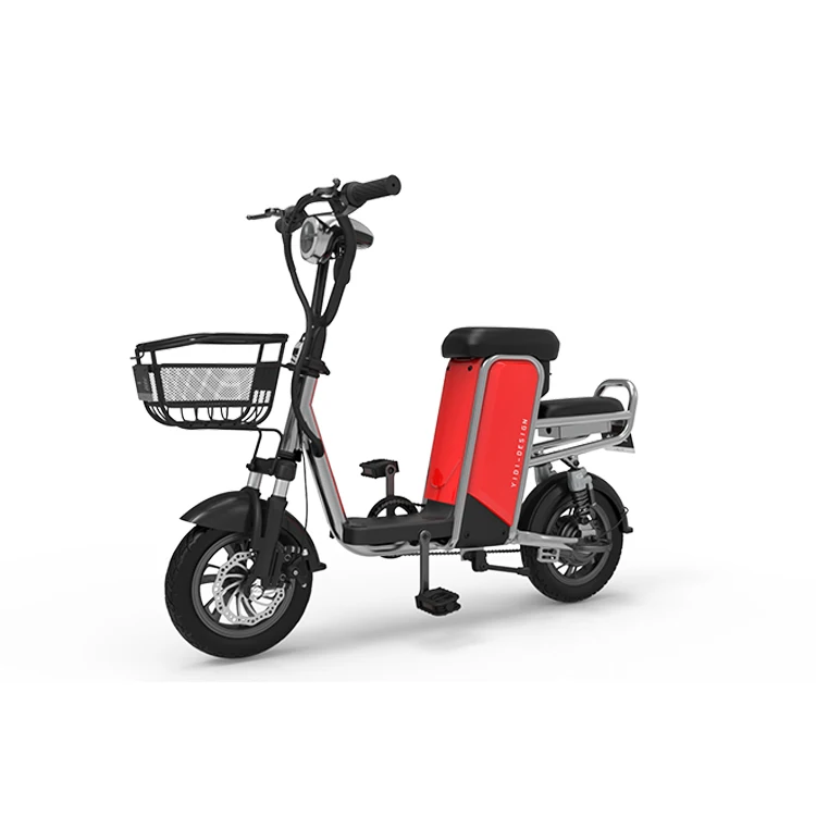 

High power Two seats electric bike 48V folding e-bike lithium battery bicycle two wheels