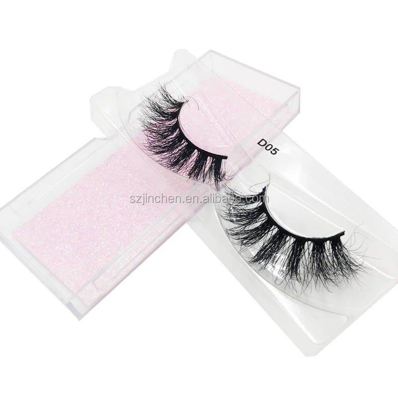 

The newest 10 style D05 top Quality 100% handmade Lashes and real Mink wispy Fake Eyelashes, Black color