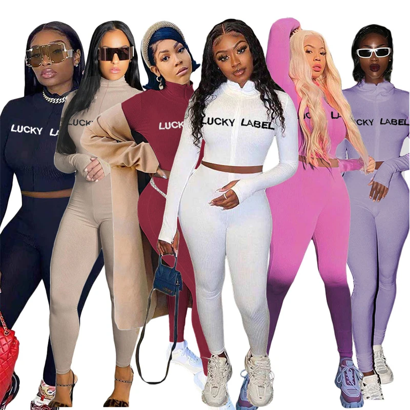 

Winter Matching Two Piece Set Women s Clothing 2020 Long Sleeve 2 Piece Pants Sets Two Piece s Women s Set Clothing