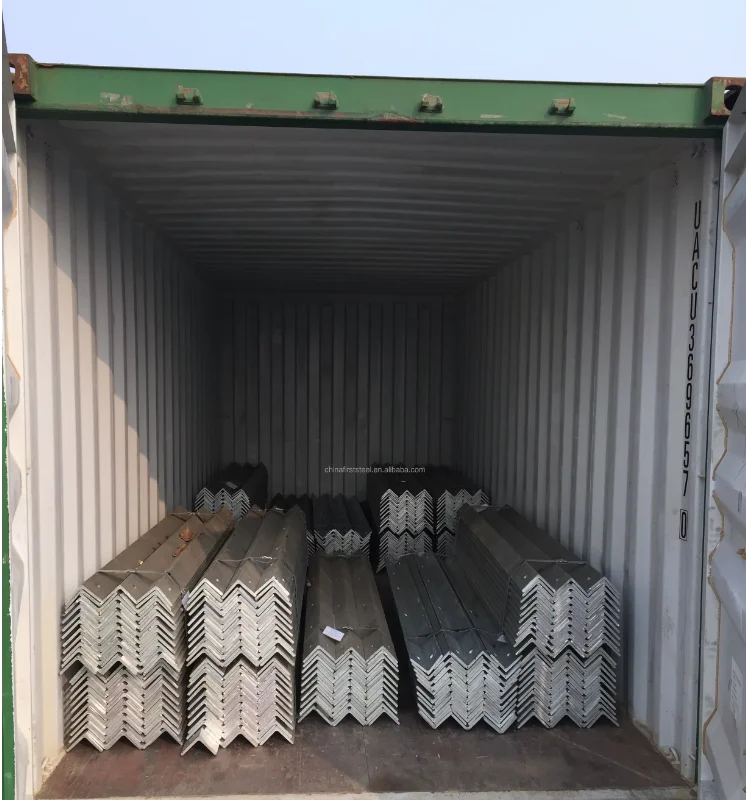 ASTM A36 Galvanized Slotted Angle 3x3x1/4 Inch with Elongated Holes