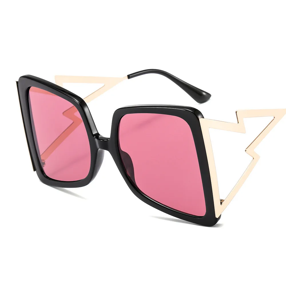 

Uv Buy Gradient Red Trendy for Women Sun Glasses Made Italy Square Personalized Sunglasses 2021