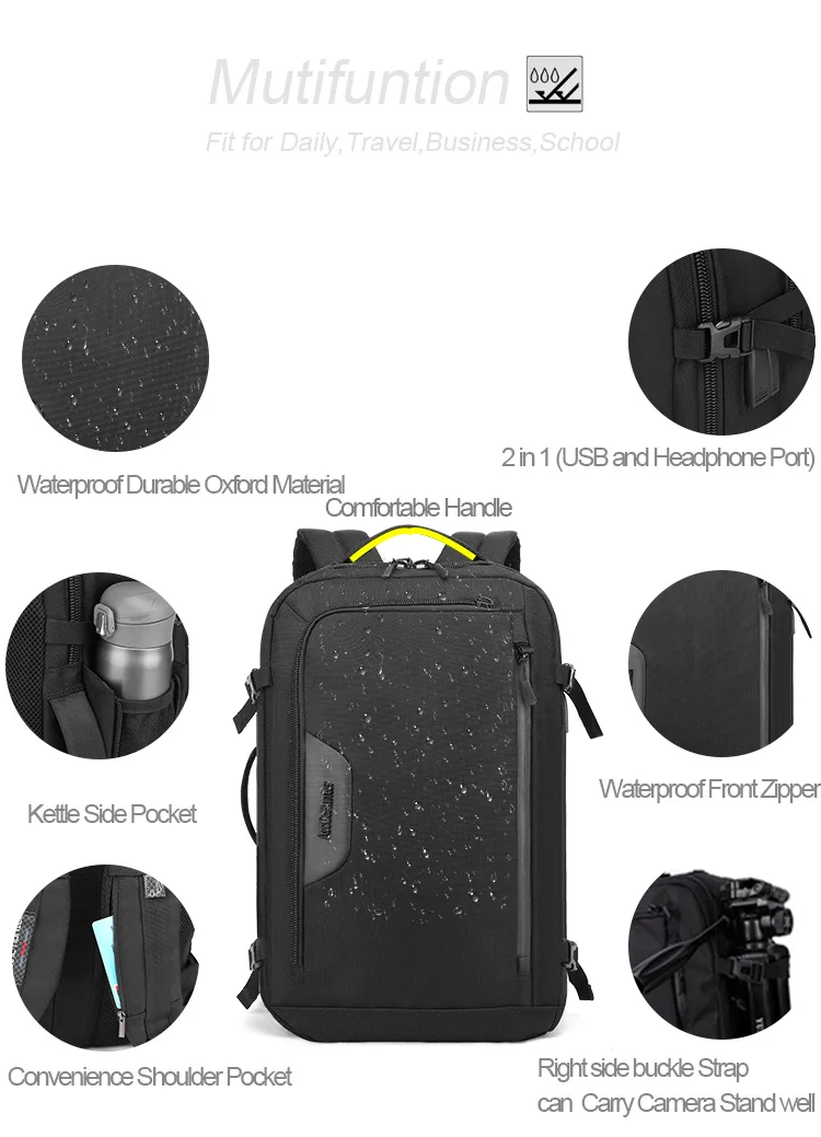 blue backpack