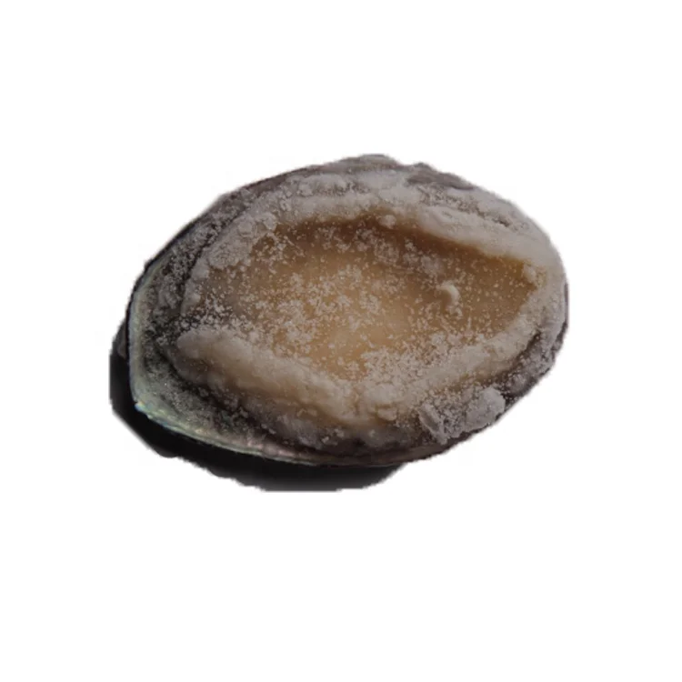 
Gutting abalone frozen with shelled abalone frozen 