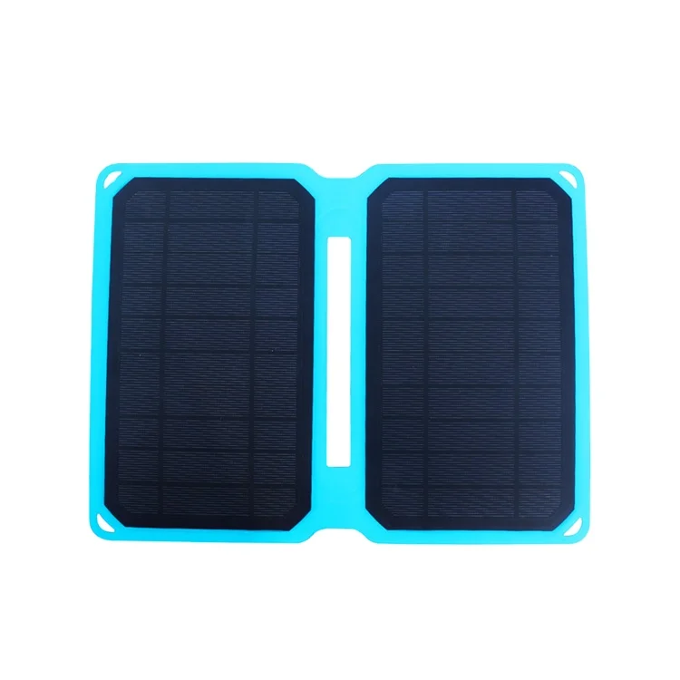 

10w 5v usb monocrystalline portable solar panel battery usb cargador charger outdoor hiking folding solar panel charger