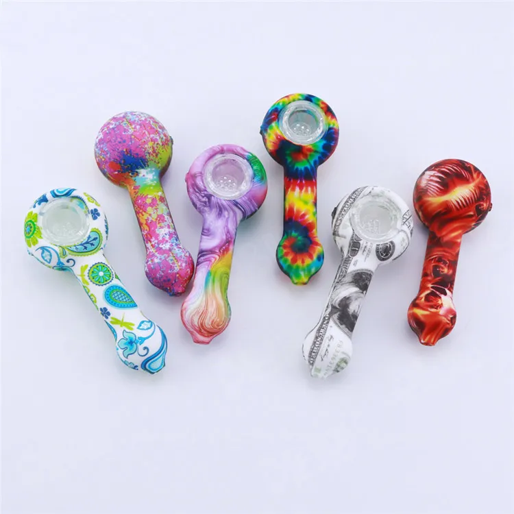 

headshop silicone dab straw weed accessories smoking pipes glass oil burner crack pipe dabs rig fumar pipas crystal smoke pipe