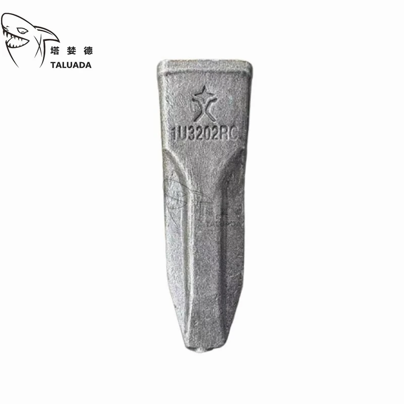 TALUADA E305 Excavator Parts Flat Sharp Bucket Tooth 1U3202RC Bucket Teeth