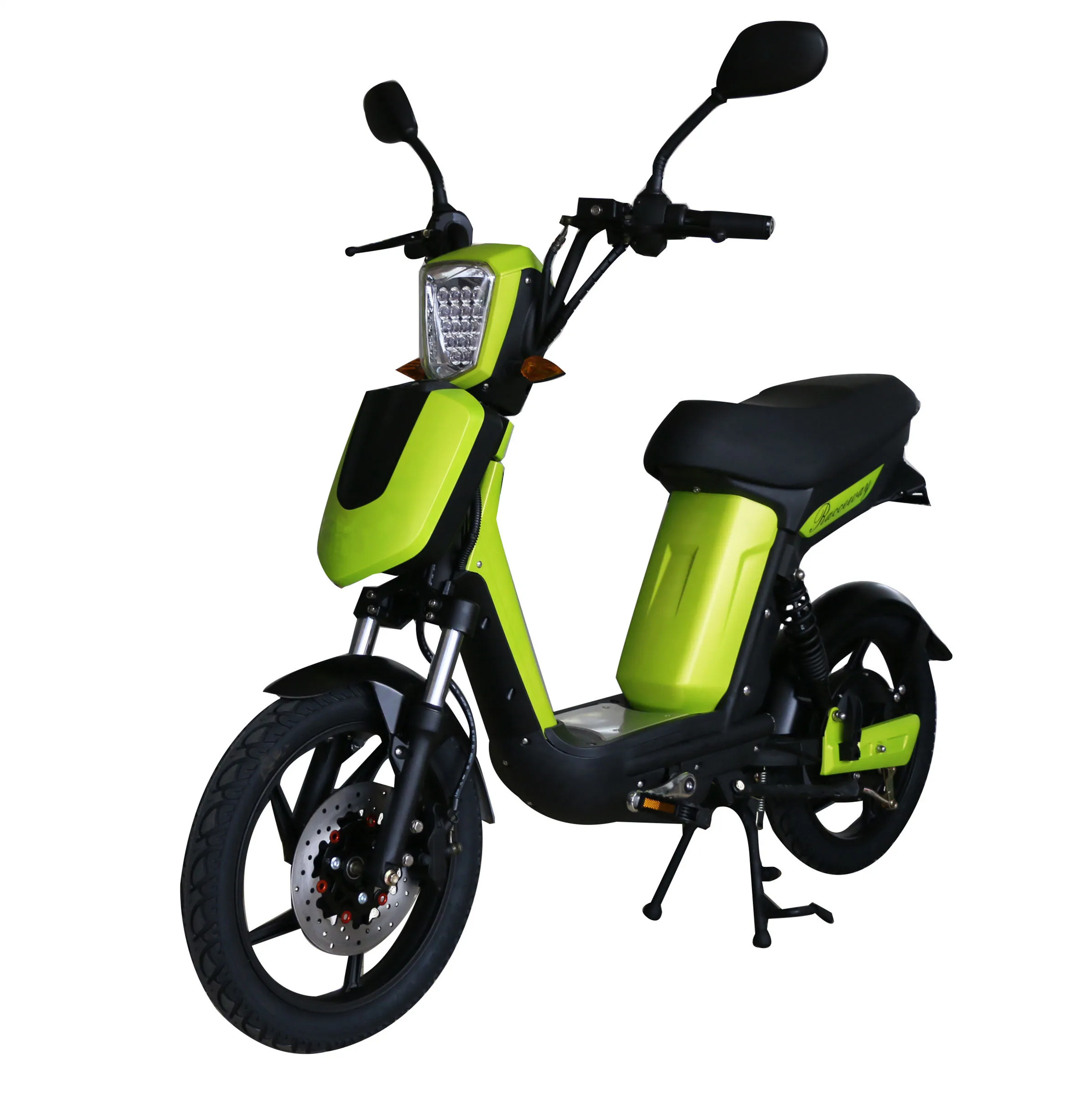 

48V 250W Pedal Assist Electric Moped E Scooter CE Certificated Moped Electric Bike 500W Optional, Black,white,red,blue,green