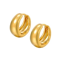 

E-45 Xuping Amazon hot sale dubai gold color plated copper jewelry new fashion costume earring women