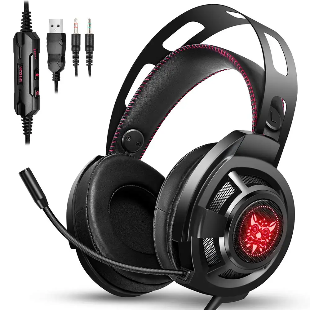 

GlobalCrown 4D Surround Video Gaming Wired Headset with Microphone for New Xbox one/Laptop/Tablet