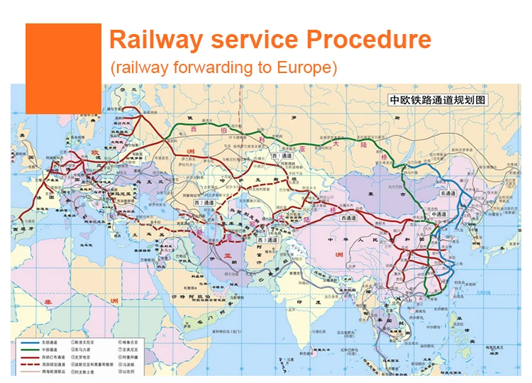 
Cheap Fast Railway Freight Train Shipping From China To Warsaw Poland Spain 