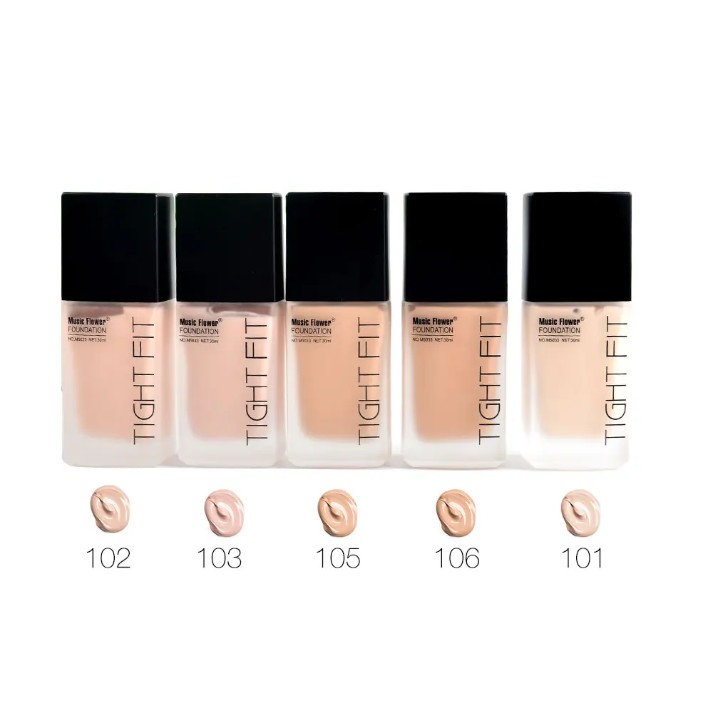 

Multi-effect concealer liquid moisturizing and brightening makeup foundation, 6 colors