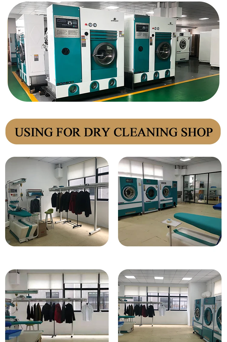 Hot Selling Automatic Perchlorethylene Dry Cleaning Washing Machines