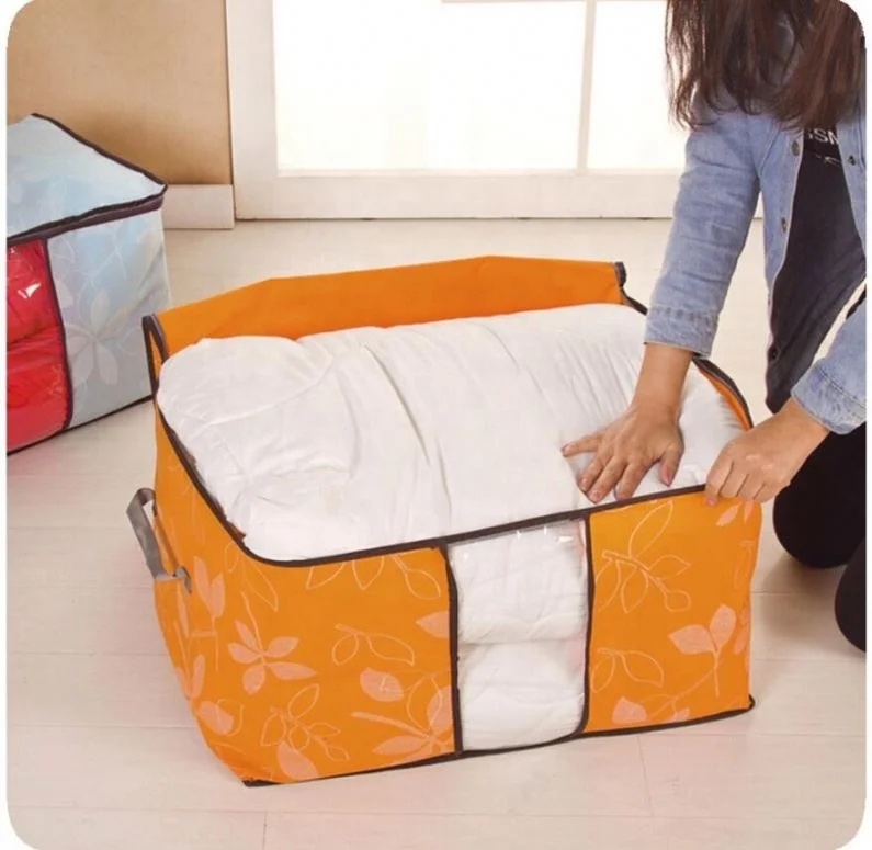 

Zipper Folding Mattress Clothes Storage Organizer Bag, Customized color
