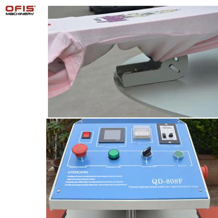 Pneumatic Four Station Automatic Shirt Printing Machine Sublimation Machine