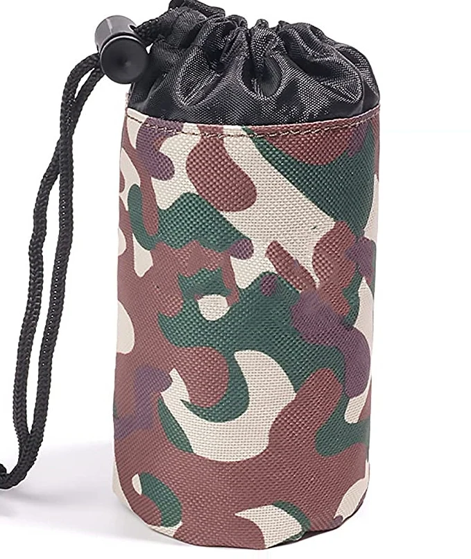 

Wholesale Camo Small Dog Treat Training Pouch Drawstring Closure Pouch Dog Treat Tote Bag Portable Dog Treat Bag for Travel, Customized color