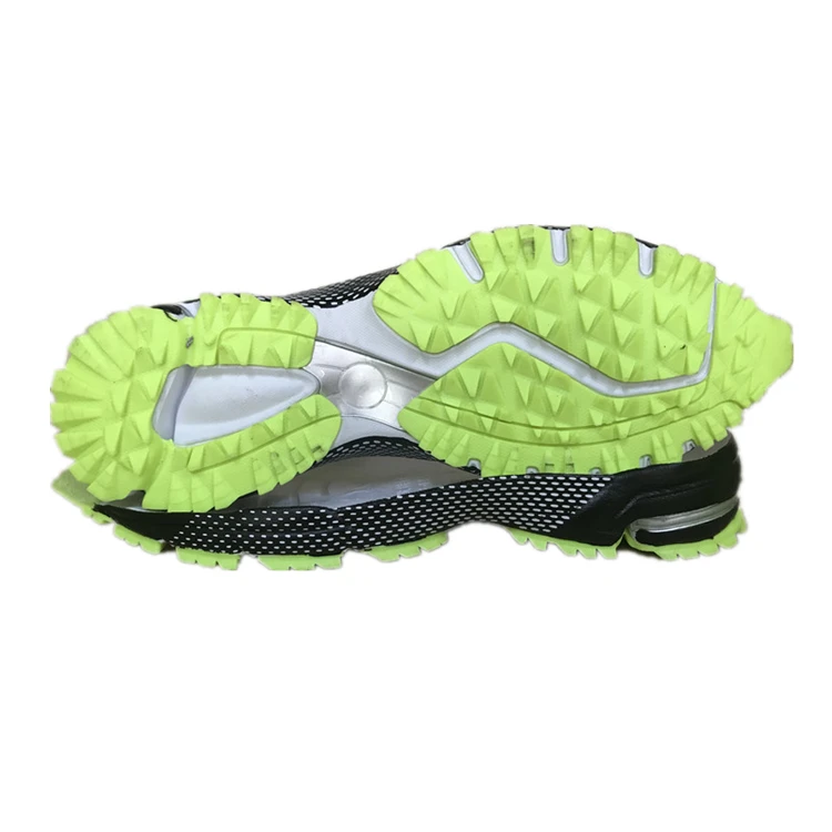 OEM design double color high elasticity sneaker soles men for Spring