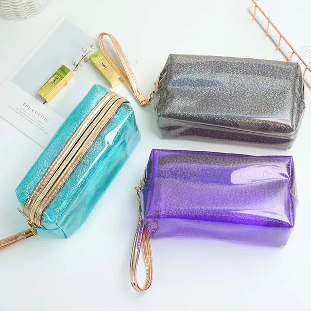 

Custom Transparent Womens Makeup Bags