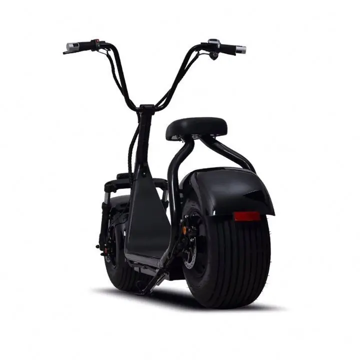 

Classic Design Fat Tyre 8 inch Citycoco 1000W 60V12A Electric Scooter Cheap Price Free Shipping To Europe, Black