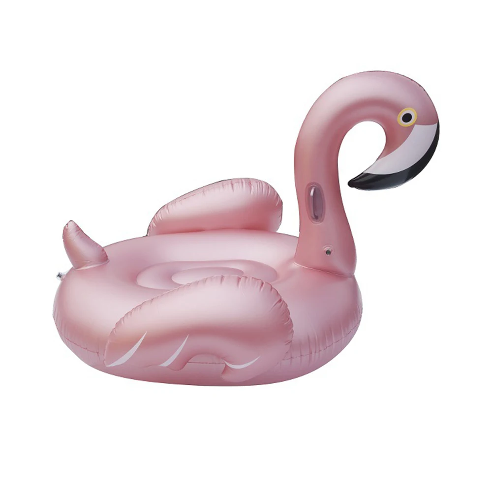 

Funfishing Big Inflatable Flamingo Pool Floats Tube Swimming Ring Circle Water Mattress Bed