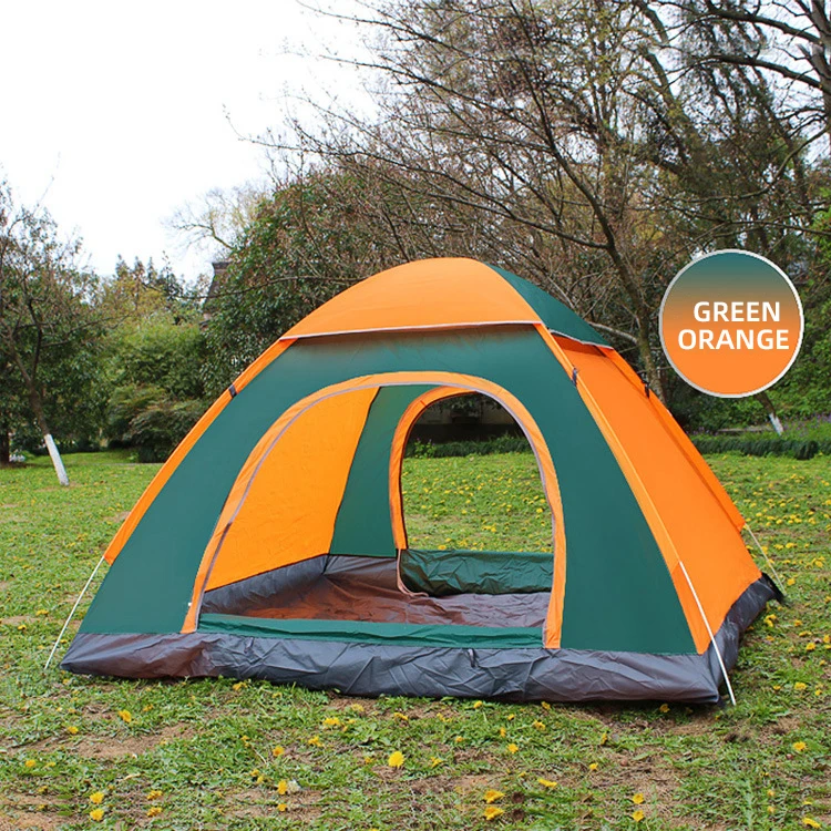 

Zhoya Hot Selling 1-2 Person Rainfly Waterproof Single Layer Lightweight Camping Tent With Carrying Bag For Outdoors, As pic shown