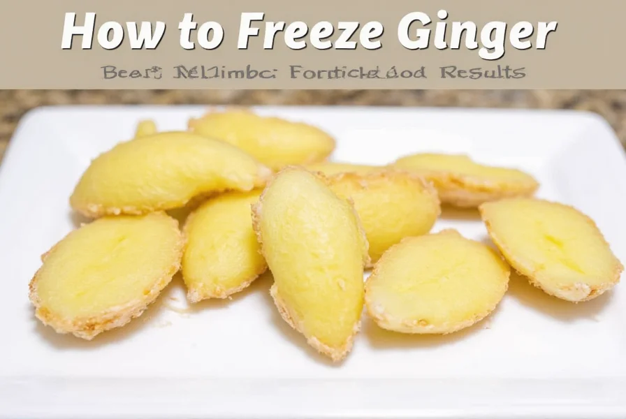 Geriebener gefrorener Ingwer direkt in ein Pfannengericht