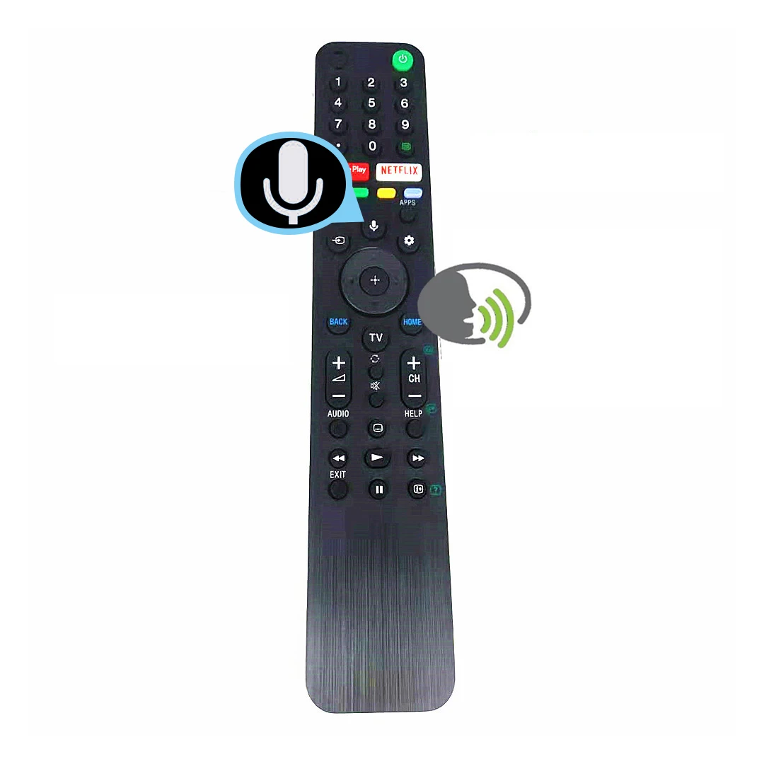 

RMF-TX500P Voice remote control for Sony smart TV Netflix Google Play 4K UHD Android Bravia TV X Series 2.4G BT smart tv remote