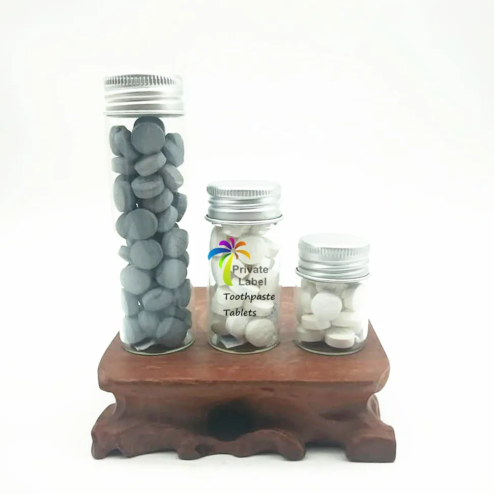 
Natural ingredients toothpaste tablets gentle on teeth and gums 