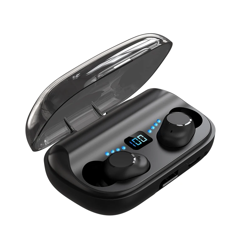 

Hot Selling Wireless Headphone TWS Earphone Air Ear Buds, Black, oem