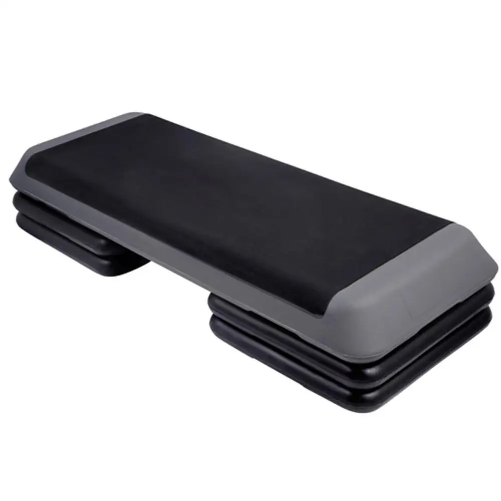 

Aier Adjustable High Step Aerobic Step Platform with 4 Risers