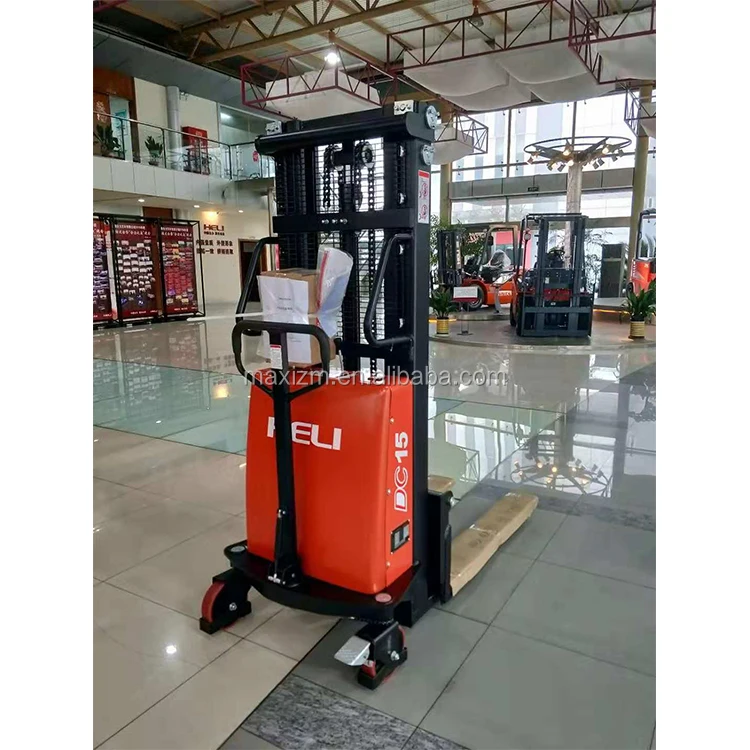 Heli 2ton Semi-electric Pallet Stacker Handle Forklift Cbs20j - Buy ...