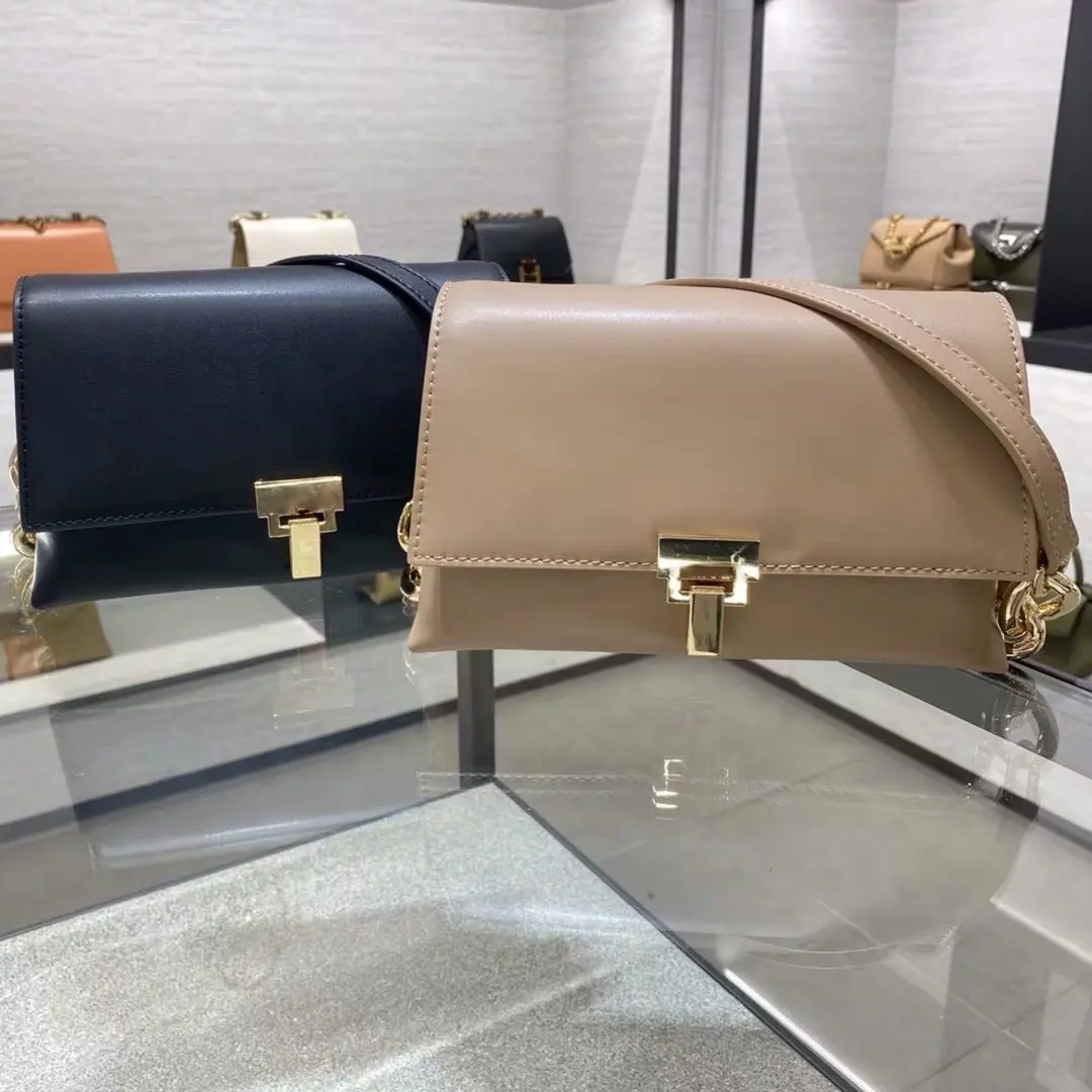 

bags 2020 new fashion one shoulder messenger bag lock chain bag