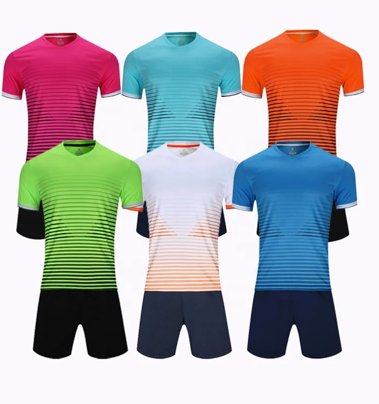 

2020 High Quality Sublimation Plain Soccer Uniform, Pink color