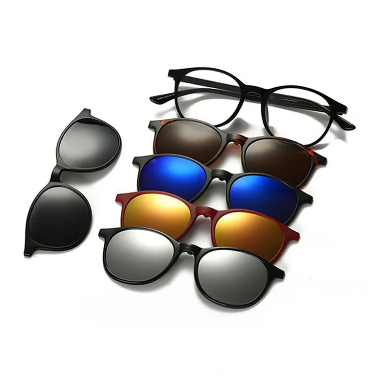 

Optical Eyewear Frames Sun Glasses Fashion Ultem Polarized Magnetic Clip On Sunglasses