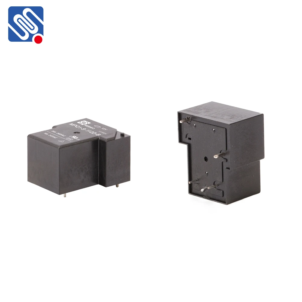 Meishuo MPQ1 Mini 12 Volt Dc 10A 240VAC Pcb Relays 20A 30A 40A 15F T90 Power Relay