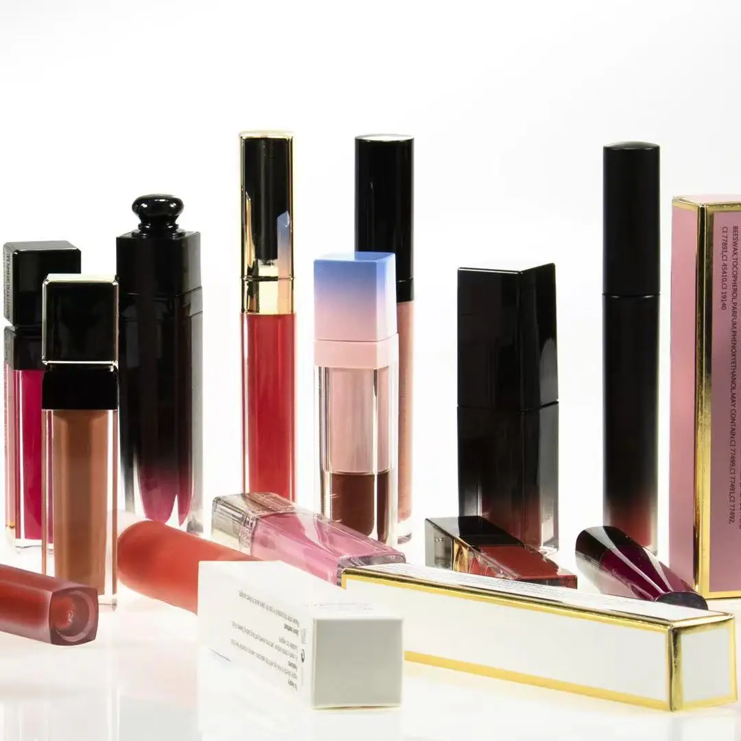 

Low MOQ 50 Pcs Custom Lip Gloss,tube And Packaging Rich Colors Private Label Nude Lip Gloss, Custom colors for selection