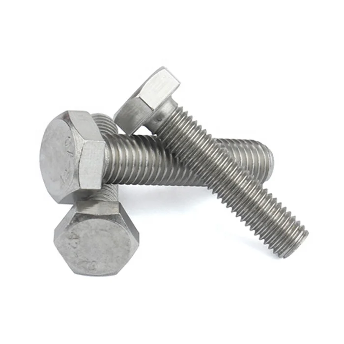 
2020 Hexagon Head Screws nut bolt Threaded Up To The Head in stock DIN 933 