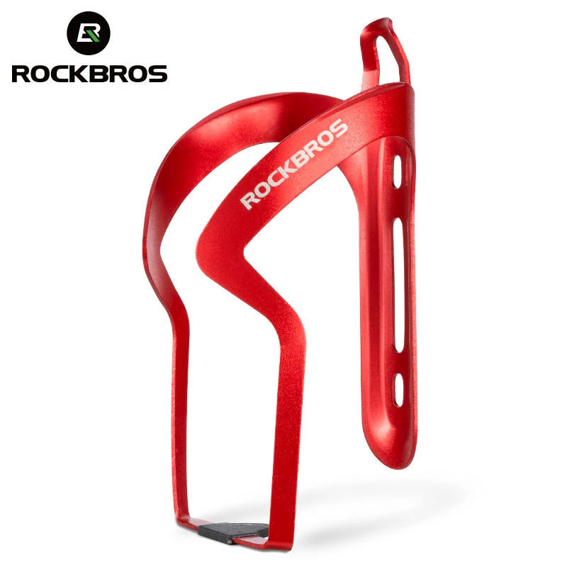 

ROCKBROS Bicycle Alumunium Alloy Ajustable Water Bottle Cages Bike Cycling Kettle Carrier Bottle Holder, 5 colors