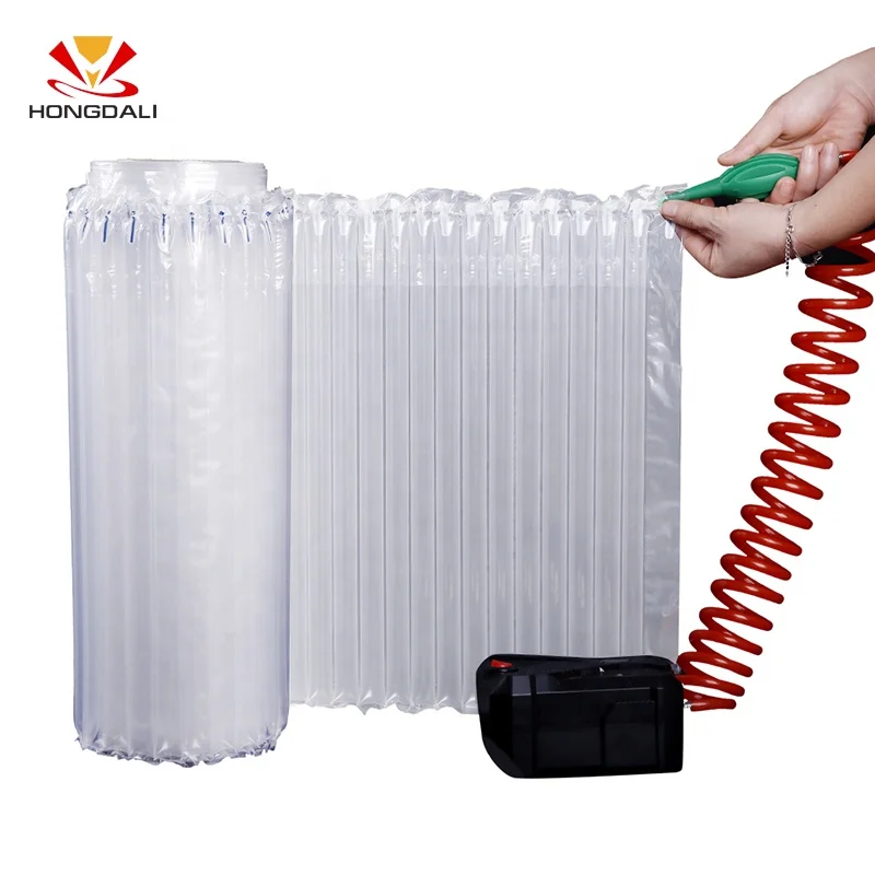 

Bubble Roll Wrap Plastic Co-extrusion Inflatable Air Column Buffer Cushion Film Packaging Materials for Protection