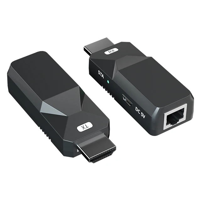 

Hotselling 1080p Hdmi Video Transmitter And Receiver POC 30m H264 HDMI Extender Over Cat6 Ethernet