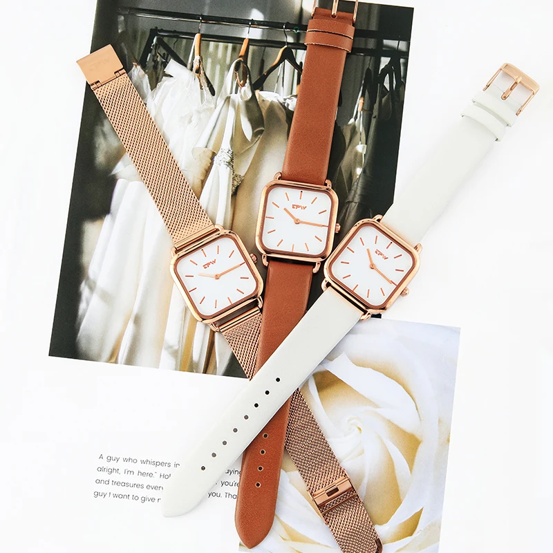

leather watch band watch women made in prc