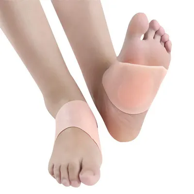 

JIANHUI Manufacturers Wholesale SEBS Bandage Arch Insoles Flat Foot Support Sports Socks Insole Foot Mat, Transparent,complexion