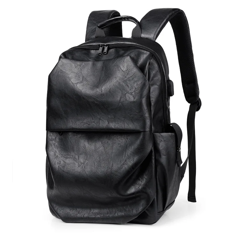 

Backpack Womens Black Ladies Rucksack PU Leather A4 anti theft Backpacks for Women, Customized color