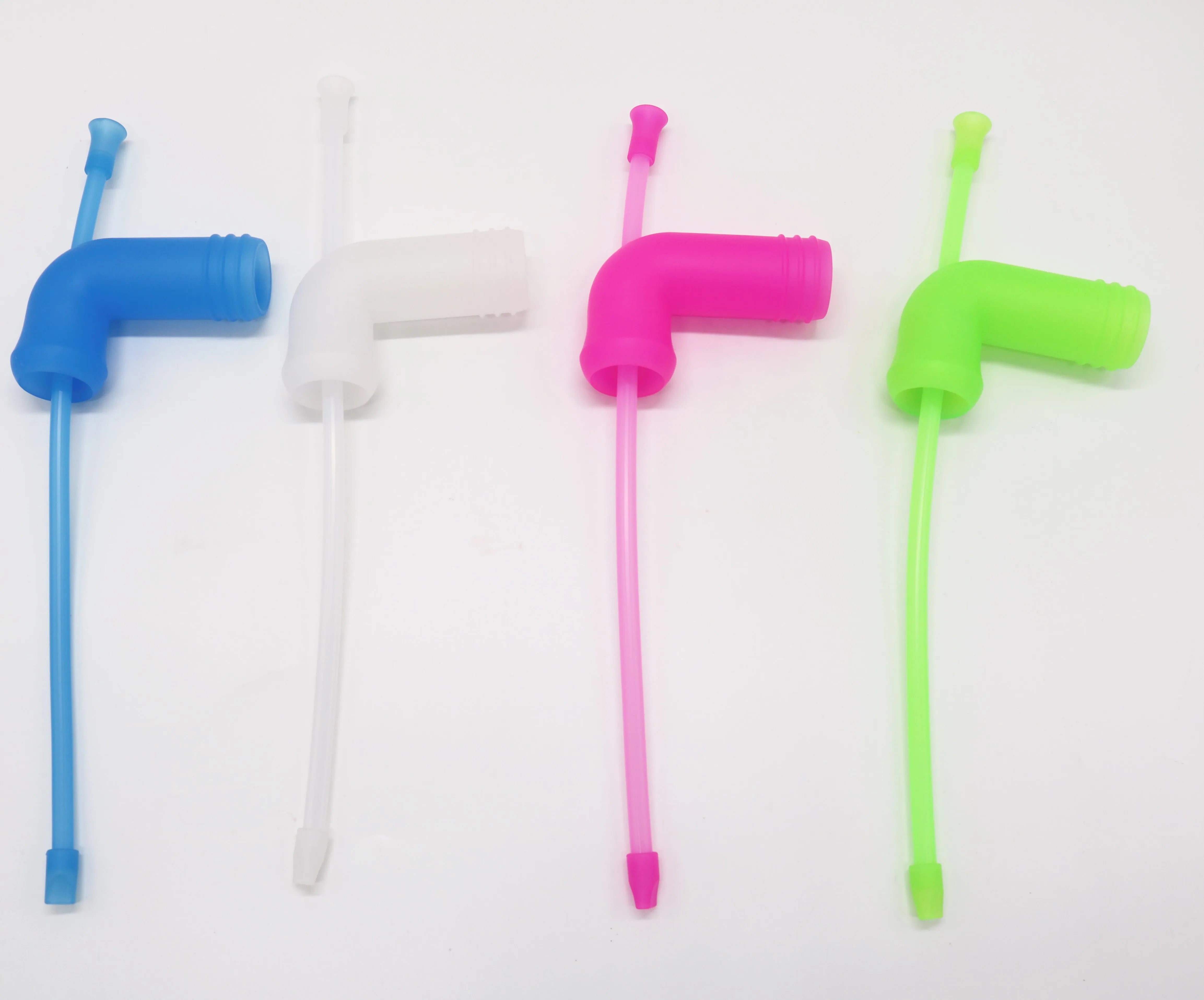 

Patent Silicone Straws Plastic Mold Factory Beer Snorkel, Pink , white ,red ,green,blue etc.customize