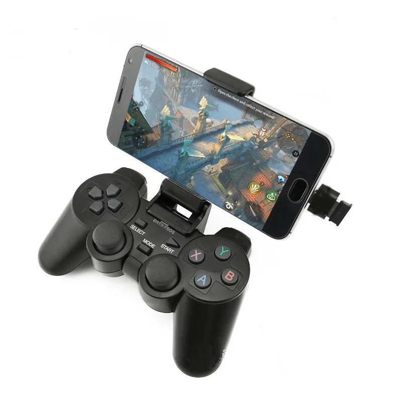 

mobile controller trigger wireless gamepad joystick for PS3 PC Android cellphone, Black