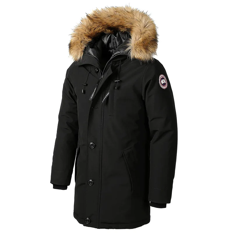 

Canada Winter Windbreaker Bubble Longer Jacket Men Parka Coats Jackette for Men plus size coats