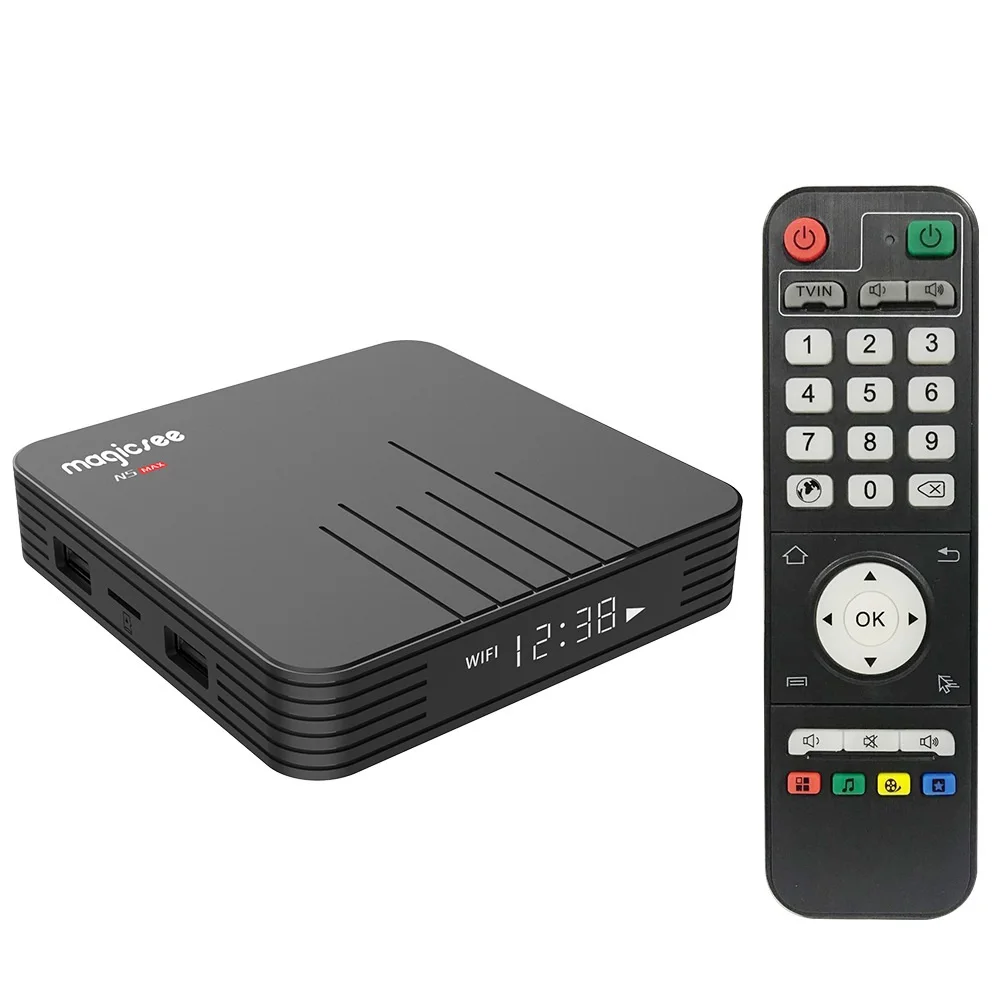 

N5 Max S905X3 set-top box 4GB/128GB Android 9.0 BT+ dual-band WiFi network player TV BOX
