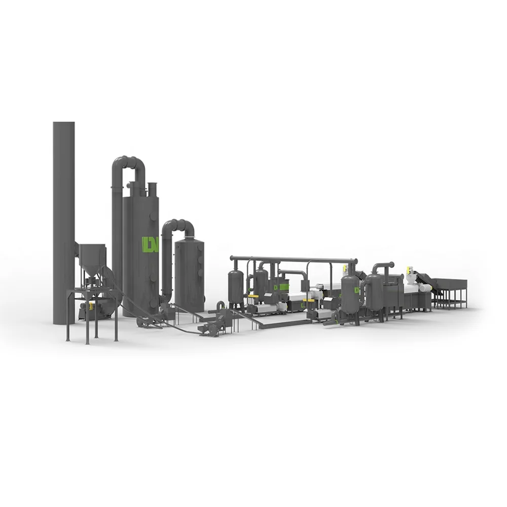 
Indonesia Dayasa project paper mill rejects recycle granulation machine line for paper making waste reuse 